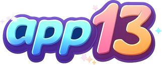 app 13 সাইটের প্রধান লোগো